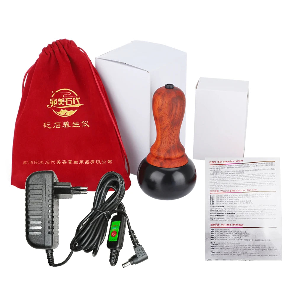 Home spa electric hot stone massager for body relaxation and soothing