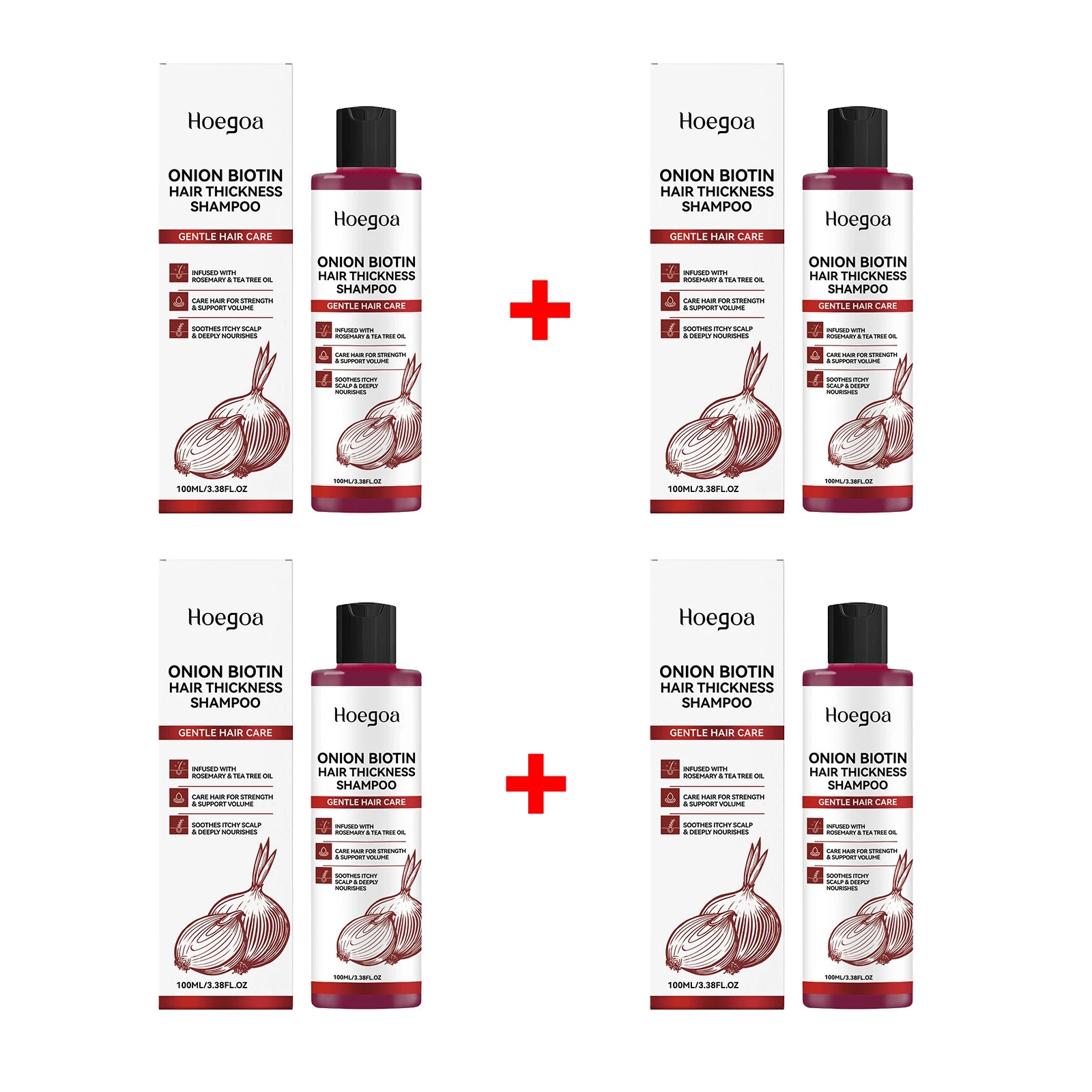 Daily Shower Onion Biotin Shampoo for Voluminous and Smooth Hair Care - 19