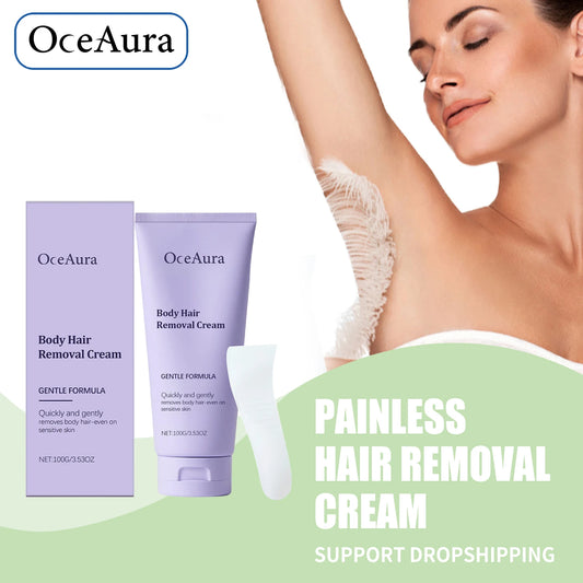 Smooth Skin Hair Removal Cream for Painless and Gentle Body Care