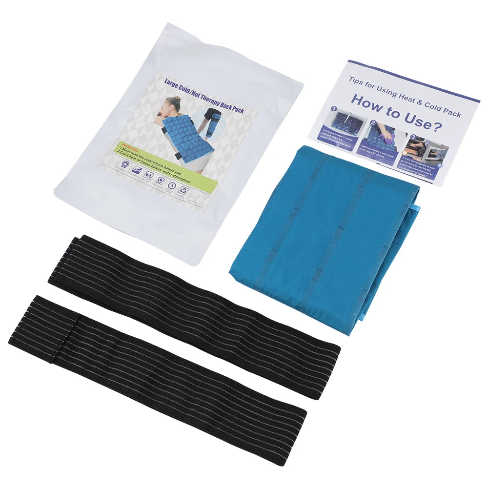 At Home Muscle Relief Reusable Hot and Cold Therapy Ice Pack Wrap