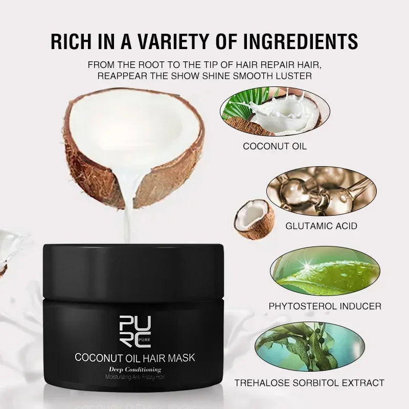 Dry Damaged Hair Keratin Hair Mask for Deep Moisture and Repair