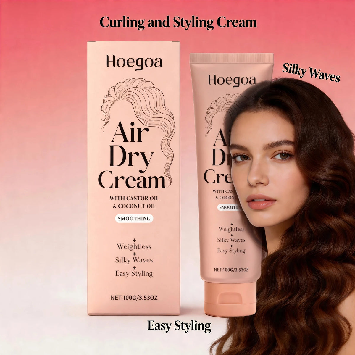 Daily styling Curl Styling Cream for defined waves and hydration