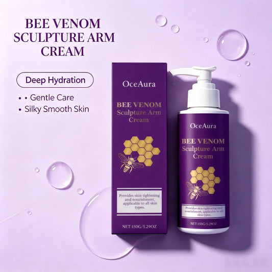 Dry Sagging Skin Bee Venom Sculpture Arm Cream for Firming and Hydration