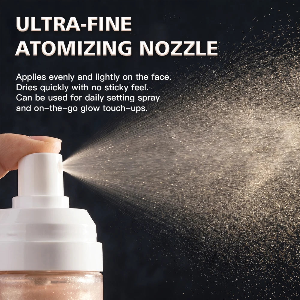 Daily Makeup Luminous Setting Spray Instant Glow Hydration - 6