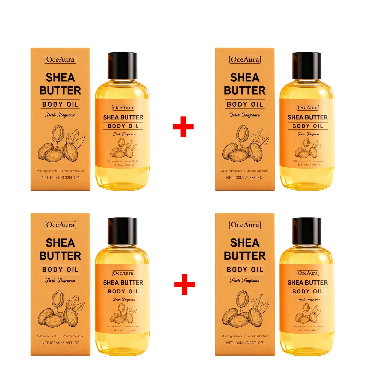 Dry Skin Shea Butter Body Oil for Deep Nourishing and Fast Absorption - 19
