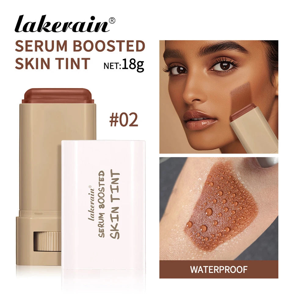 Christmas Gift Foundation Stick Pressed Powder Set Long Lasting Matte - 7