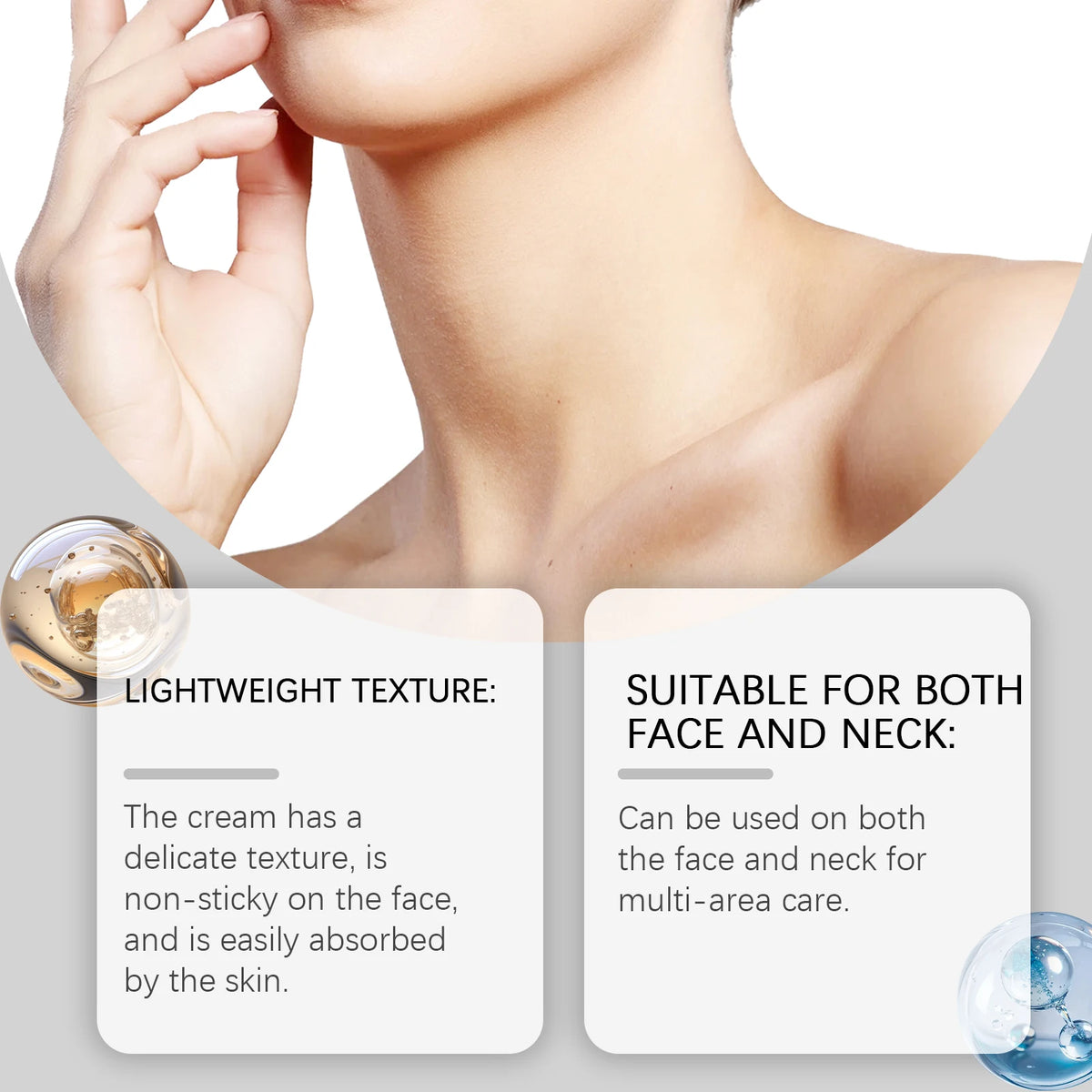 Daily Face And Neck 3D Lifting Cream For Firming And Smoothing Skin Care