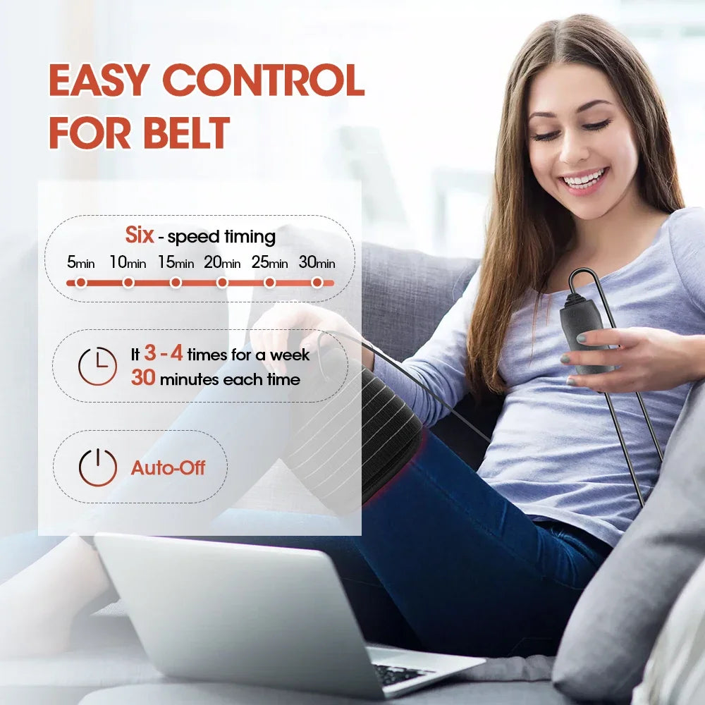 Home Use Infrared Light Therapy Belt for Waist Care and Skin Rejuvenation - 3