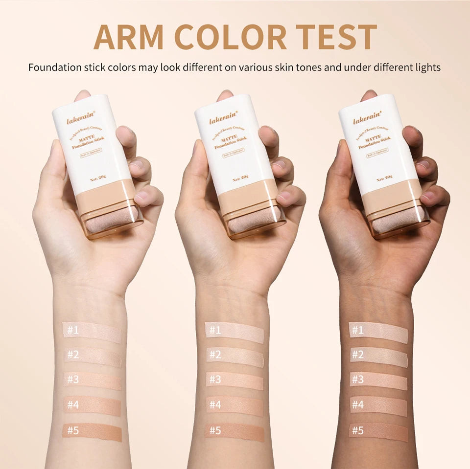 Travel makeup routine Matte Foundation Stick for smooth coverage - 14