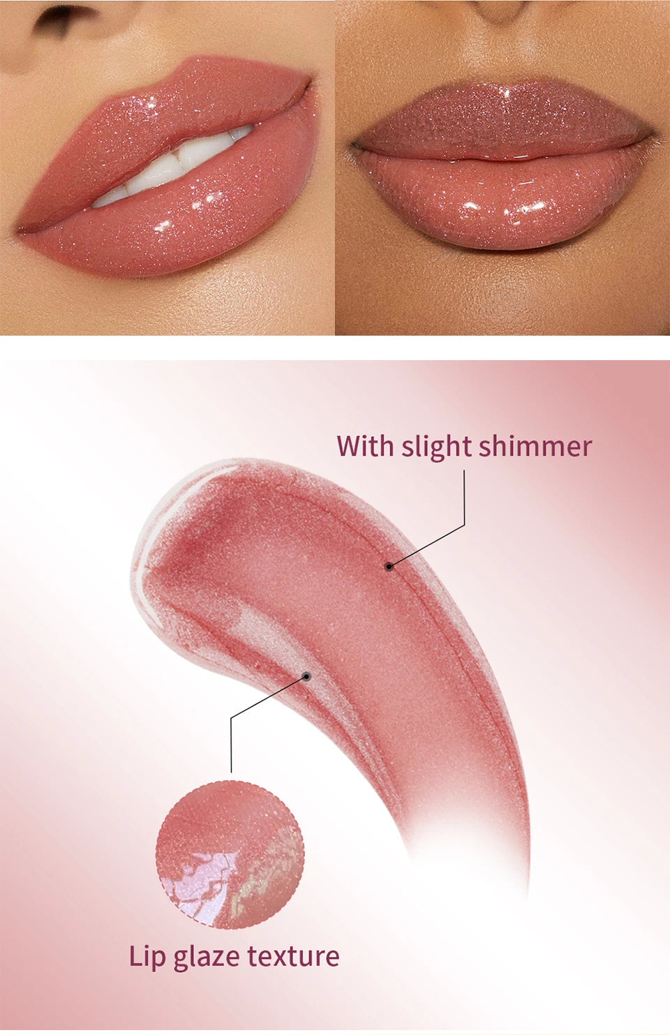 Daily Makeup Routine Lip Luminizer Gloss for Long Lasting Hydration