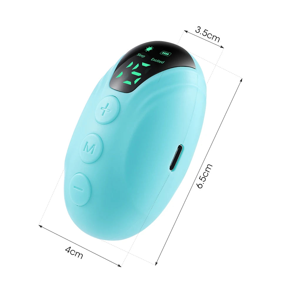 Bedtime Handheld Sleep Aid Device with LCD Screen for Easy Relax Helper - 17