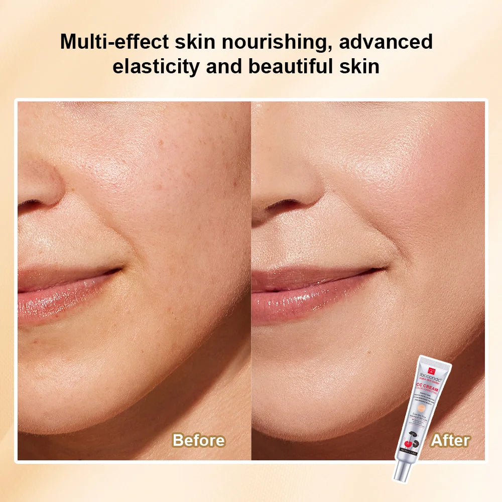 Daily Makeup Routine Color Correcting CC Cream Natural Luminous Finish - 5