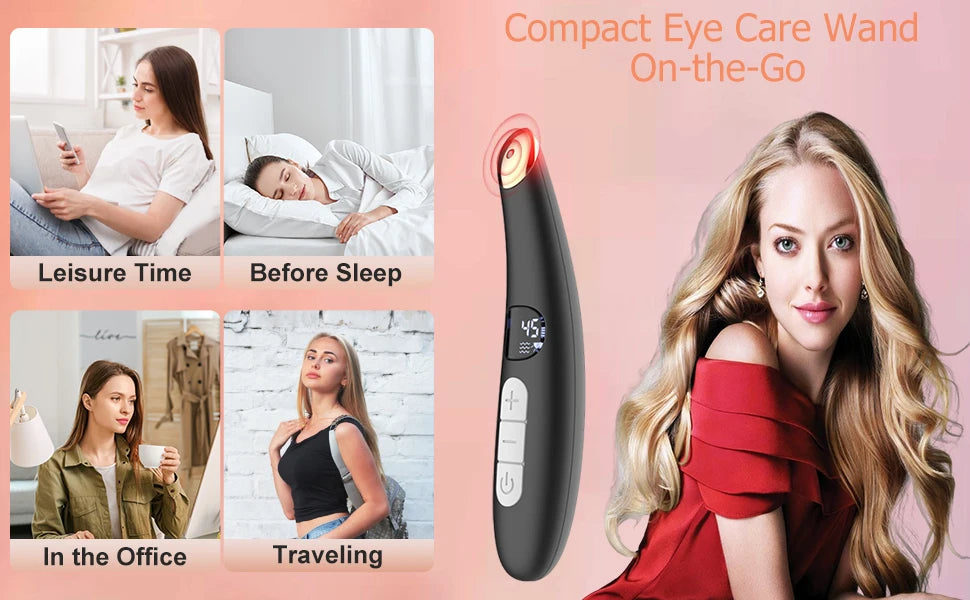 Daily Skincare Routine 3 in 1 Eye Lift Wand for Dark Circles and Puffiness