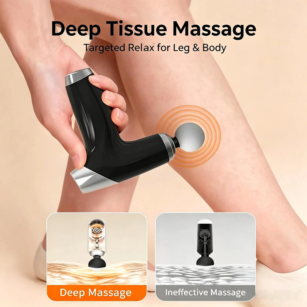 At Home Muscle Relaxation Mini Massage Gun for Deep Tissue Recovery