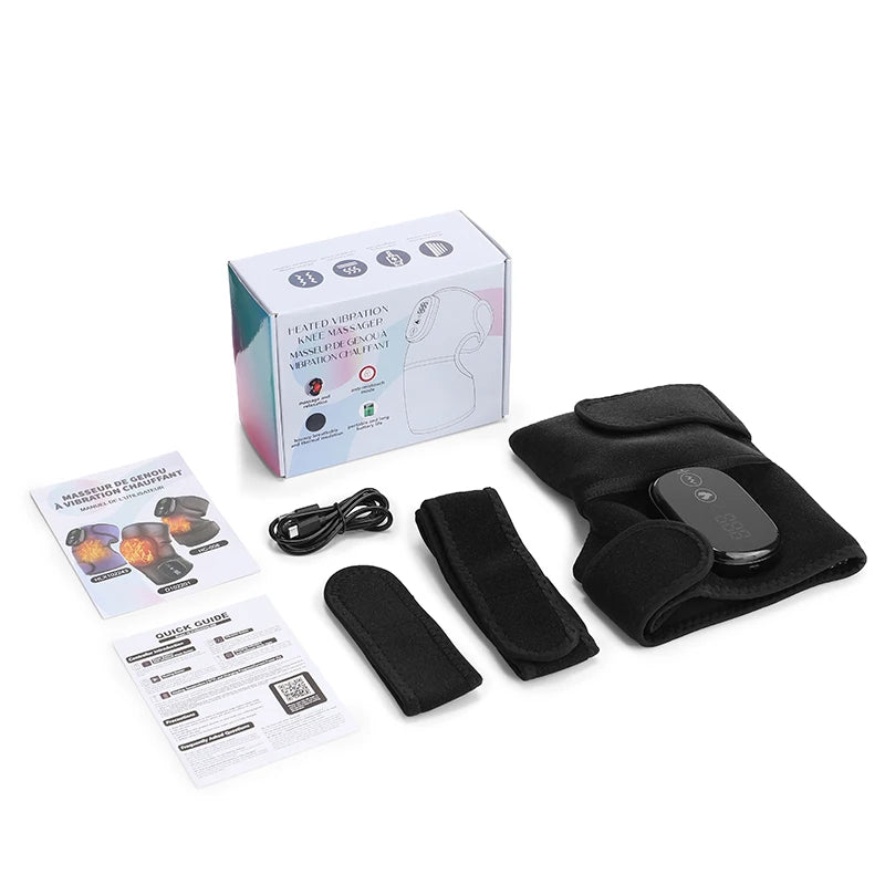 Winter Sports Heated Knee Massager Cordless Heating Pad - 13