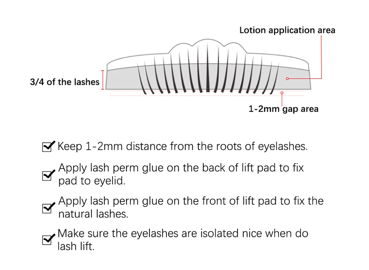 At Home Lash Lift Kit for Semi Permanent Curling and Lengthening