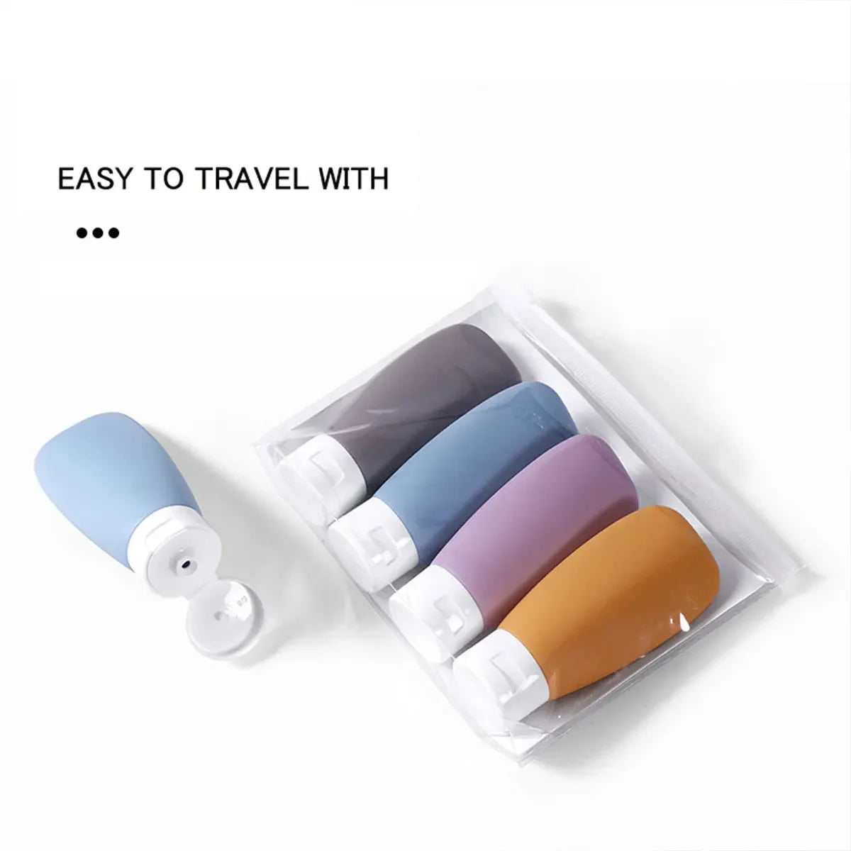 Business Trip Travel Split Bottle Portable Refillable Container - 2