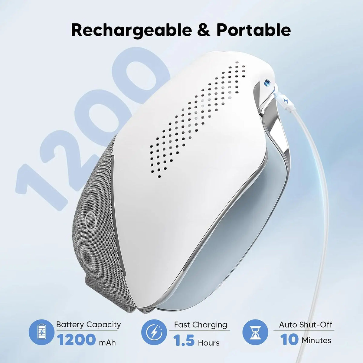 Travel Eye Massager Airbag Eye Mask for Stress Relief