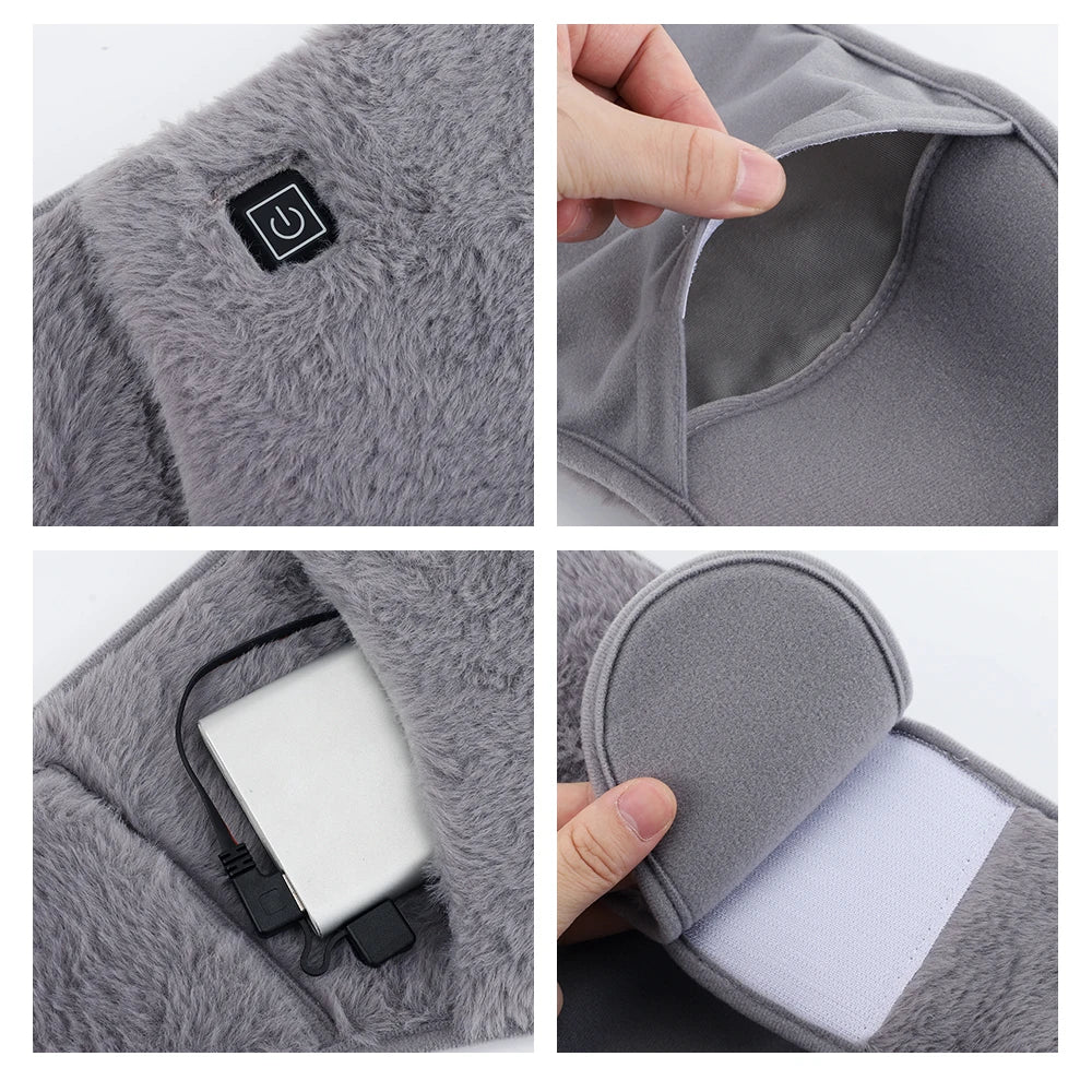 Cold Winter Electric Hand Warmer Waist Belt with Fast Graphene Heating - 13