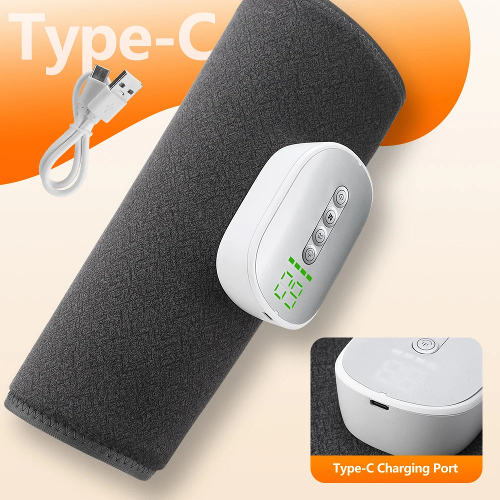 Relaxing at home wireless calf massager for sore leg relief