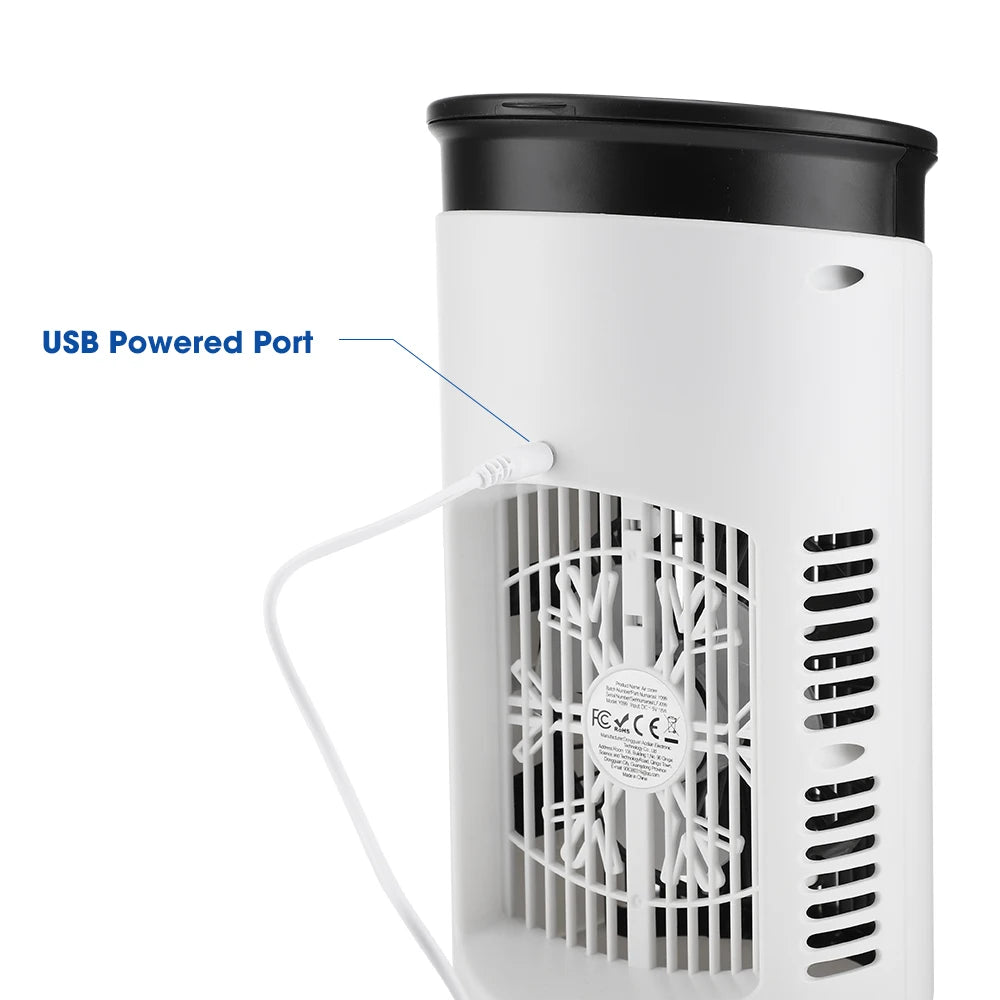 Home Office Portable Air Conditioning Fan for Instant Cooling Relief - 9