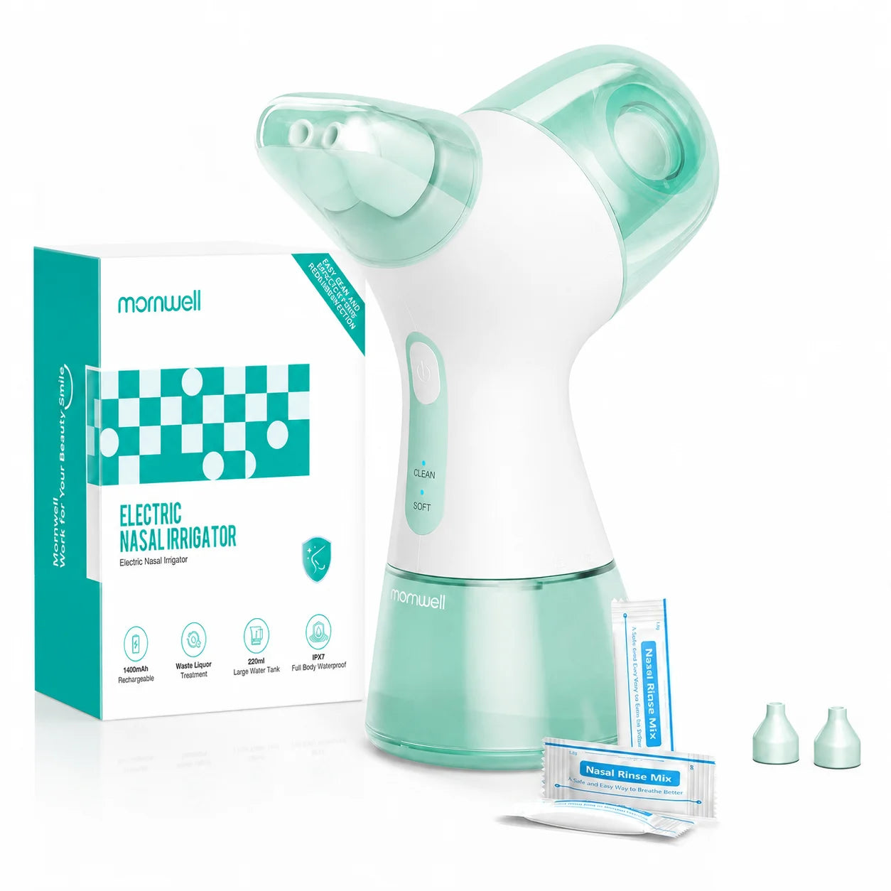 Allergy relief sinus rinse machine for clear nasal passages and easy breathing - 21
