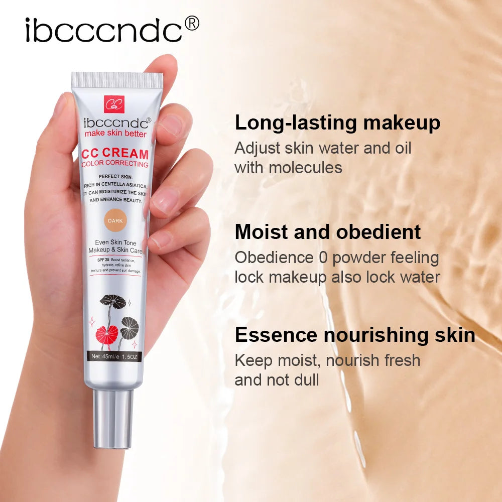Daily Makeup Routine Color Correcting CC Cream Natural Luminous Finish - 3