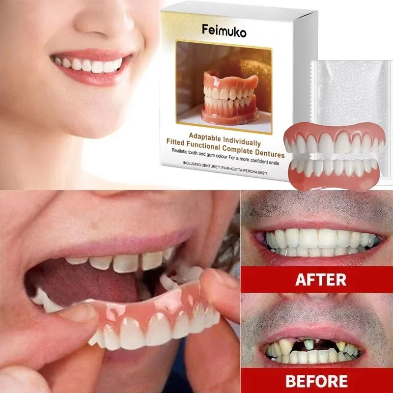 Daily Smile Denture Kit for a Comfortable and Natural Fit