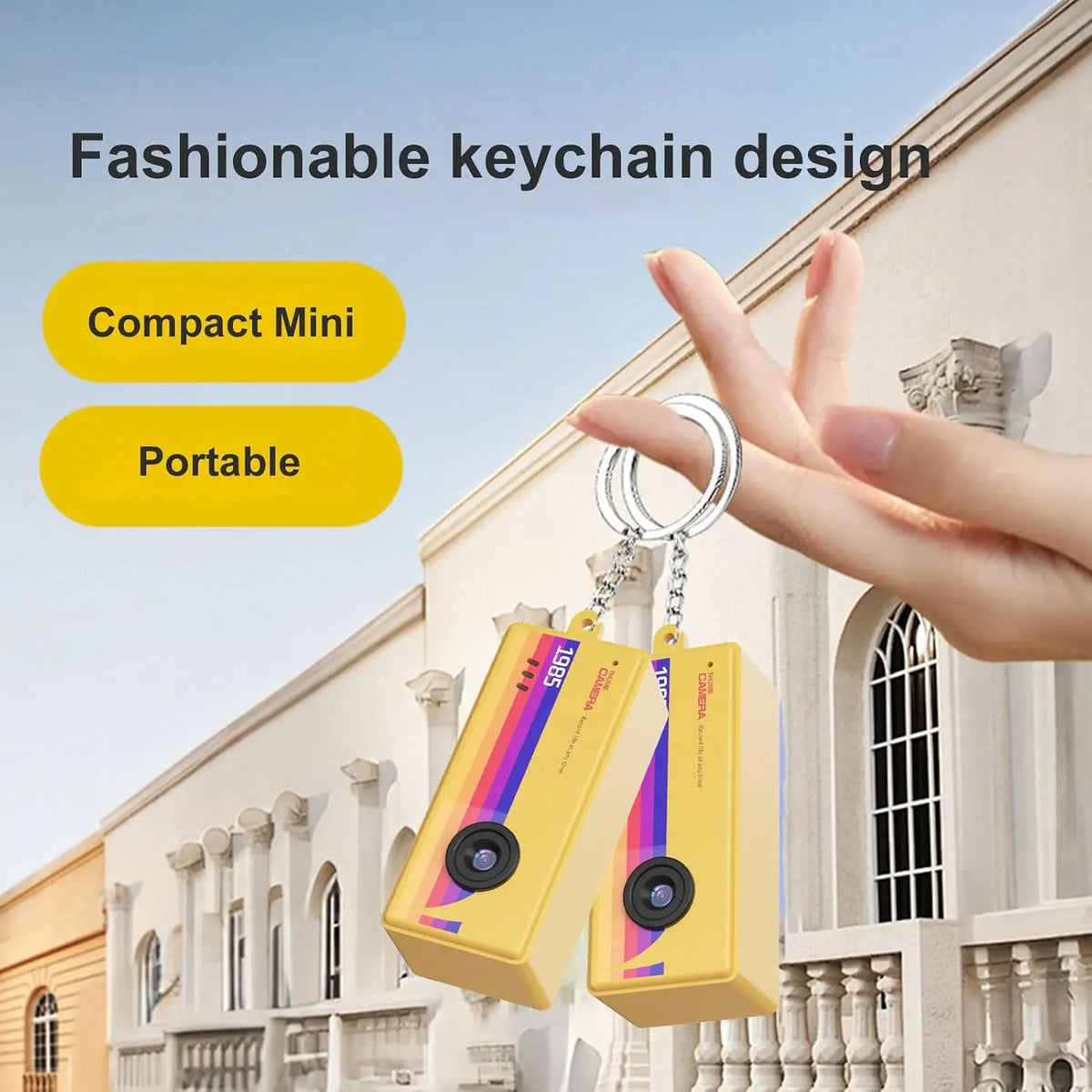 Daily outdoor travel mini retro digital camera pocket video recorder