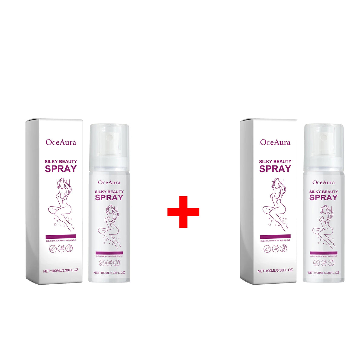 Bathroom body hair removal spray for smooth skin without razor irritation