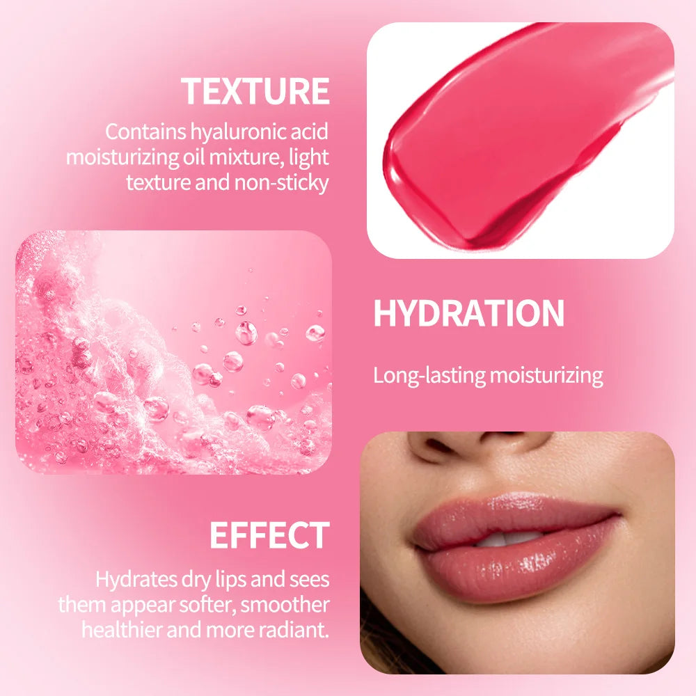 Daily Makeup Glossy Lip Balm with Long Lasting Hydration Treatment