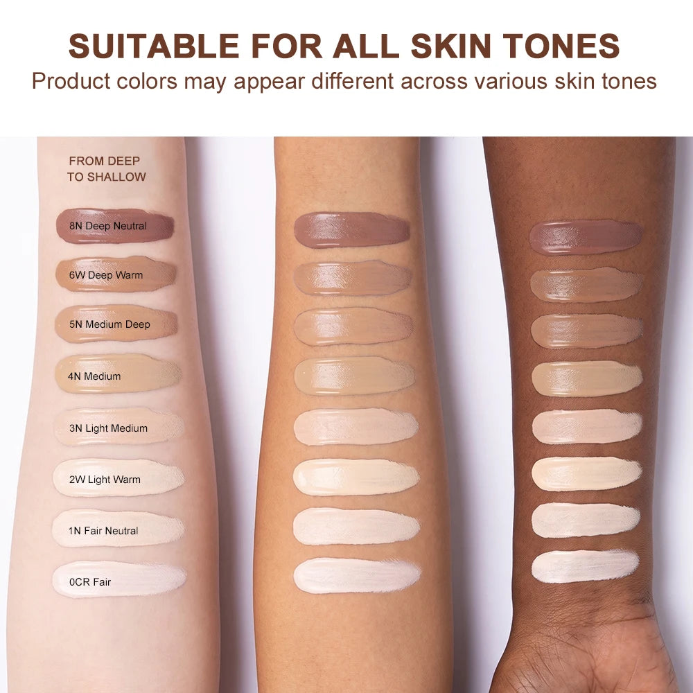 Under Eye Dark Circles Liquid Concealer for Full Coverage and Waterproof - 6