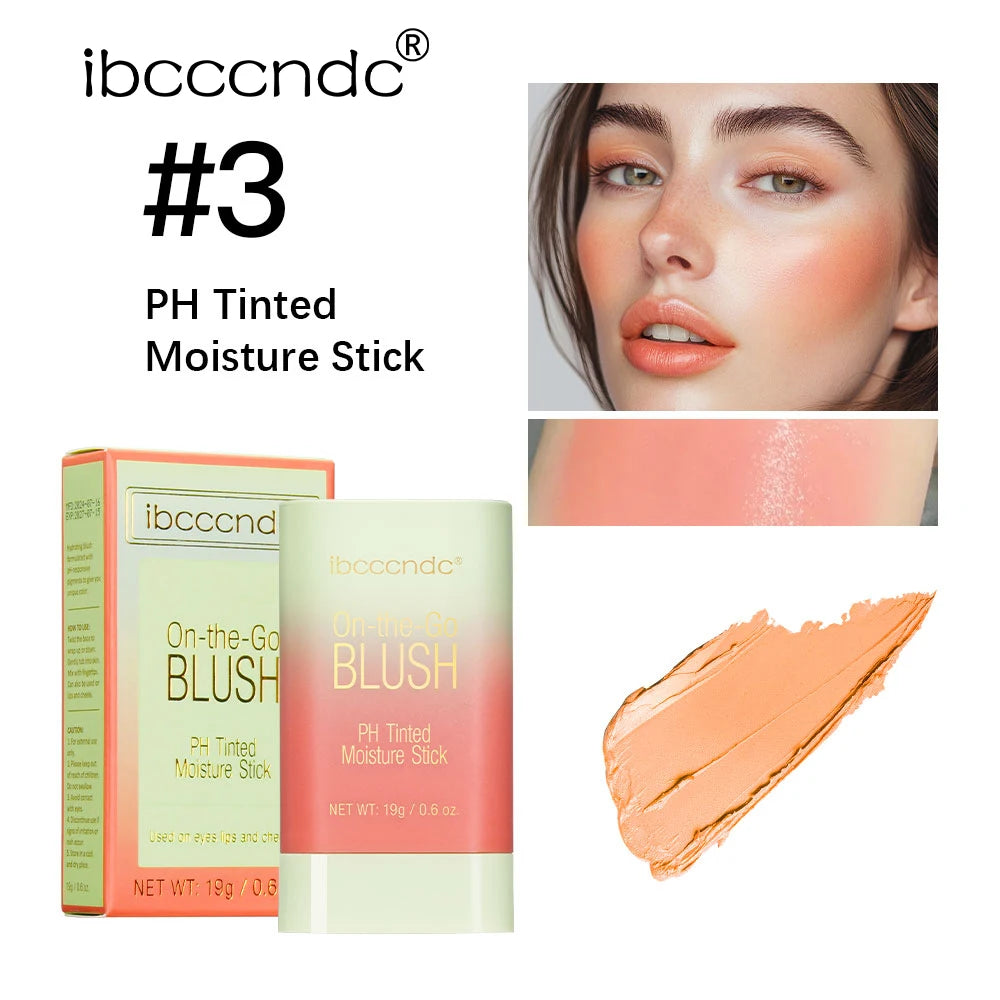 Daily Makeup Routine Eraser Blush Stick for Natural Finish Glow - 28