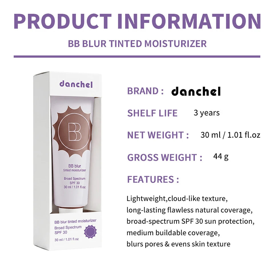 Daily Makeup Routine BB Blur Tinted Moisturizer for Smooth Coverage