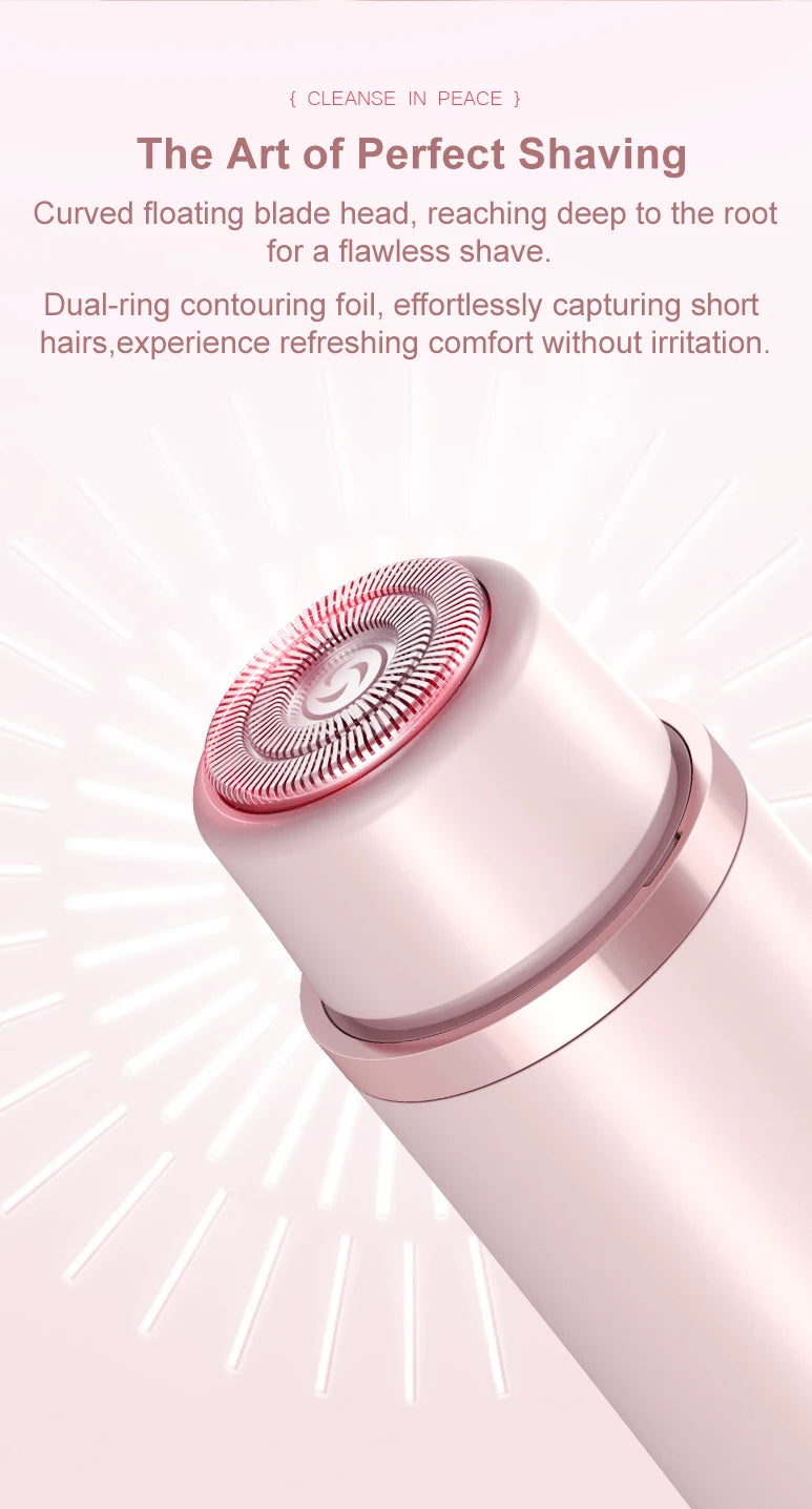 Smooth skin anywhere electric razor for painless hair removal - 12