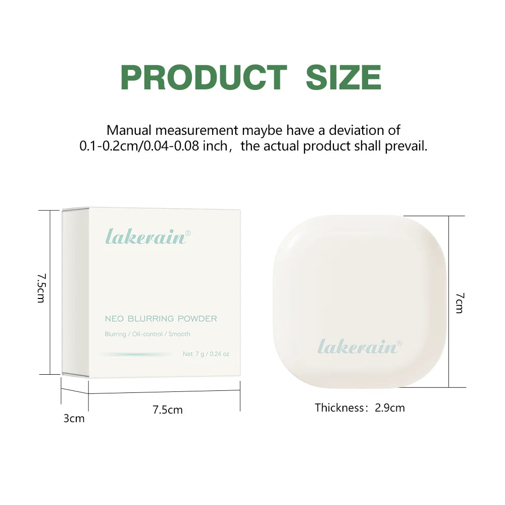 Daily Makeup Routine Loose Powder for Shine-Free Matte Finish
