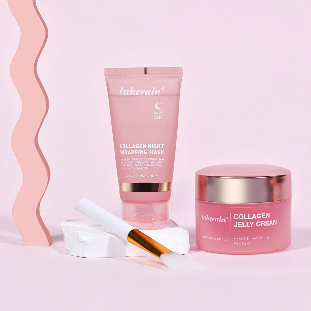 Overnight Skincare Collagen Night Wrapping Peel Off Face Mask