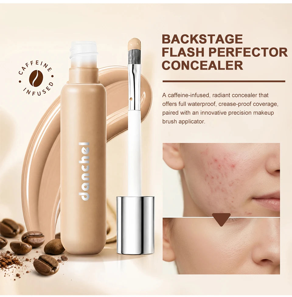 Under Eye Dark Circles Liquid Concealer for Full Coverage and Waterproof - 9