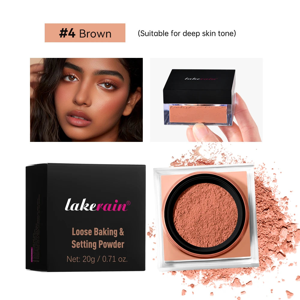Daily Makeup Routine Loose Setting Powder for Flawless Matte Finish - 34