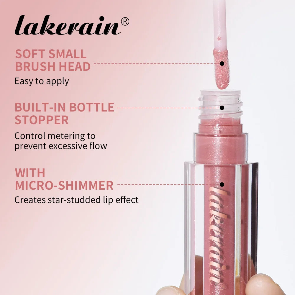 Daily Makeup Routine Lip Luminizer Gloss for Long Lasting Hydration - 4