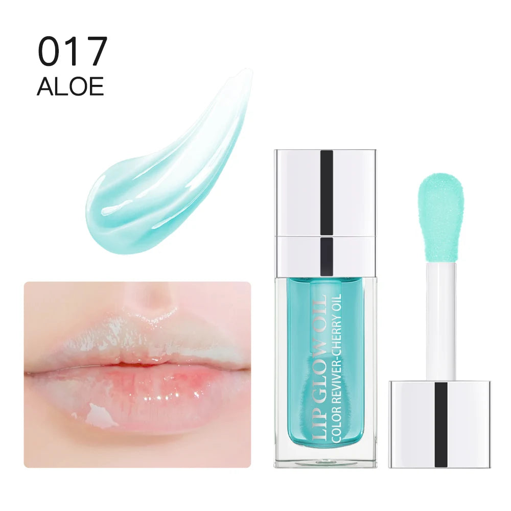 Daily Makeup Lip Oil Plumping Lip Gloss for Hydrated Shine - 28