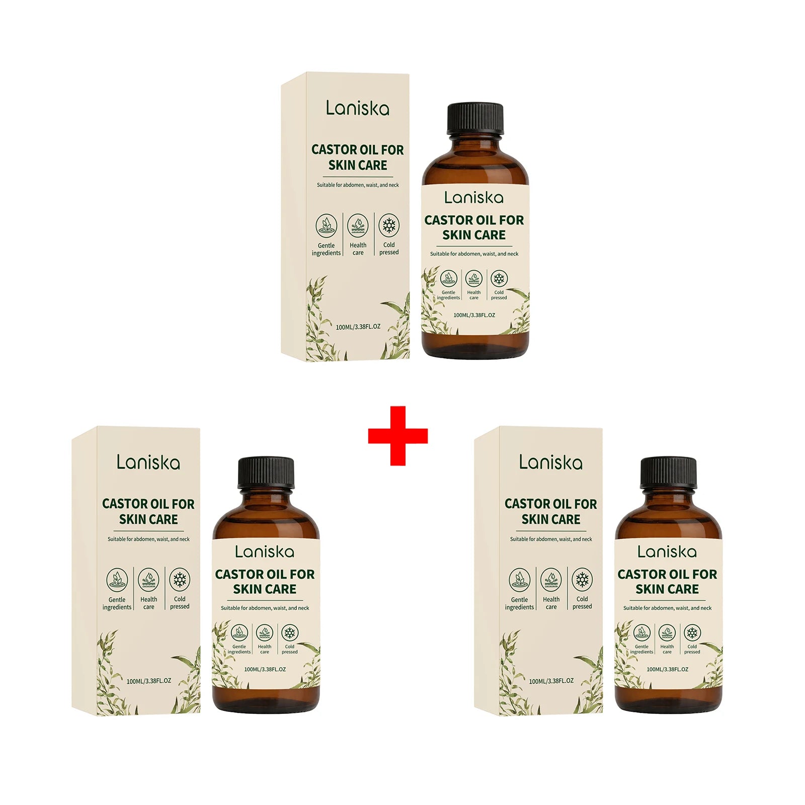 Abdomen and Neck Care Cold Pressed Castor Oil for Deep Hydration - 13