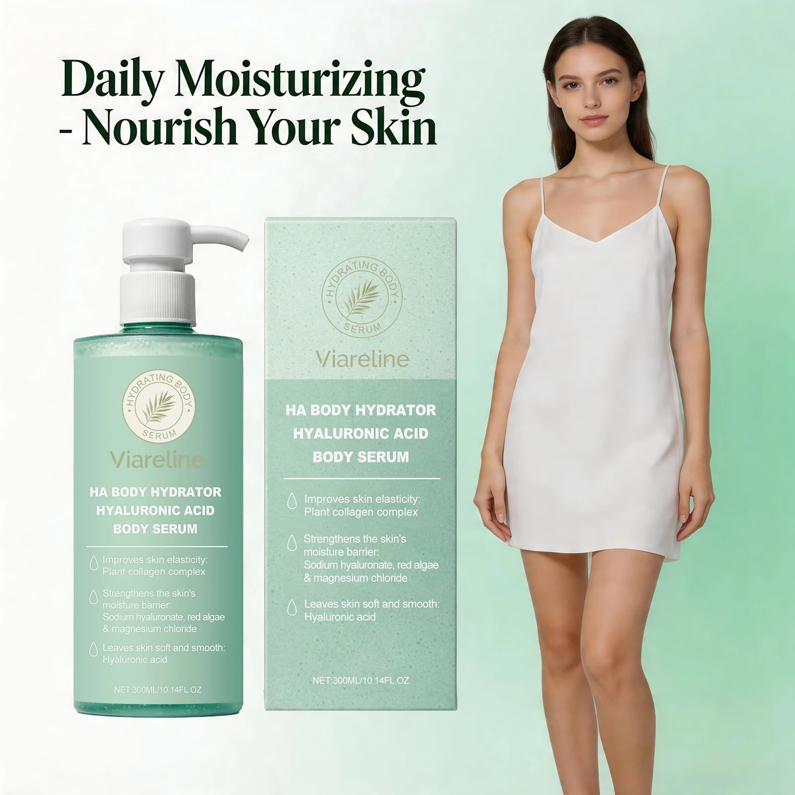 Dry Skin Hyaluronic Acid Body Serum for Deep Hydration and Smooth Skin - 4