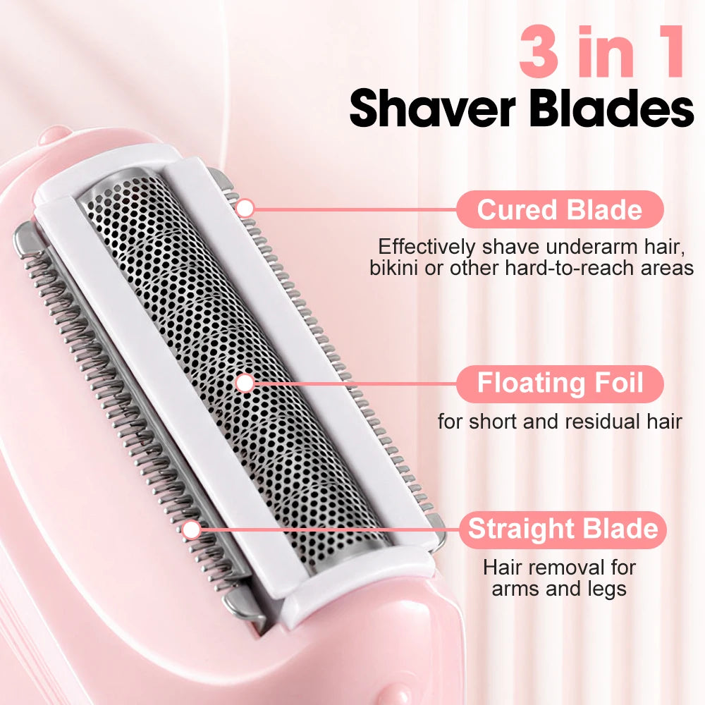 Body hair removal Electric Shaver for Women for smooth skin - 2