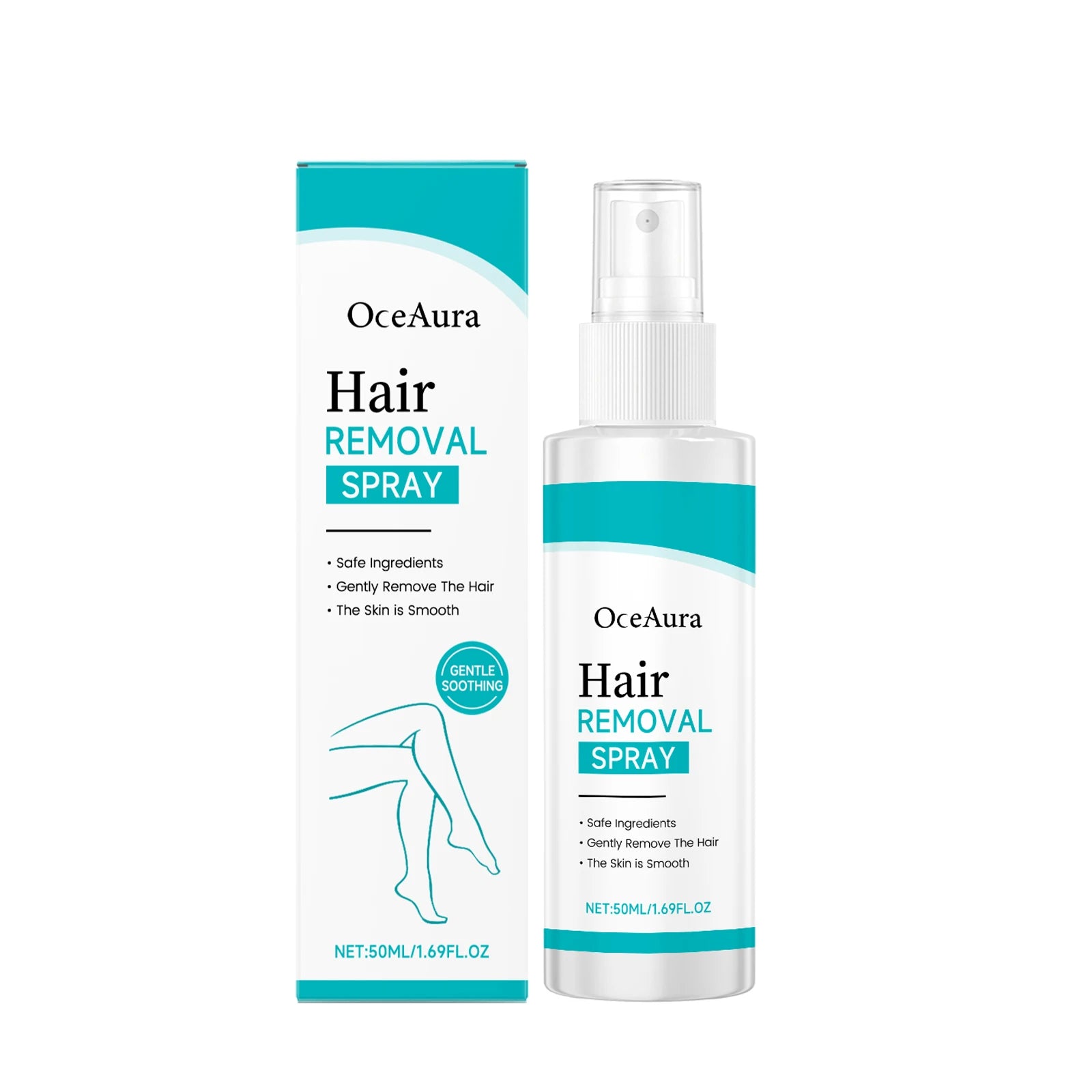 Smooth skin body hair removal spray for arms and legs - 7