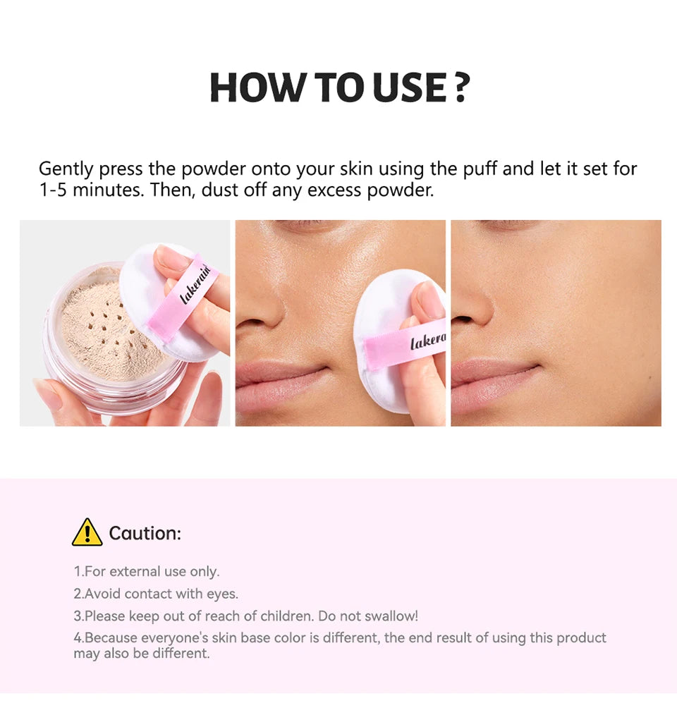 Daily Makeup Loose Baking Powder Matte Oil Control