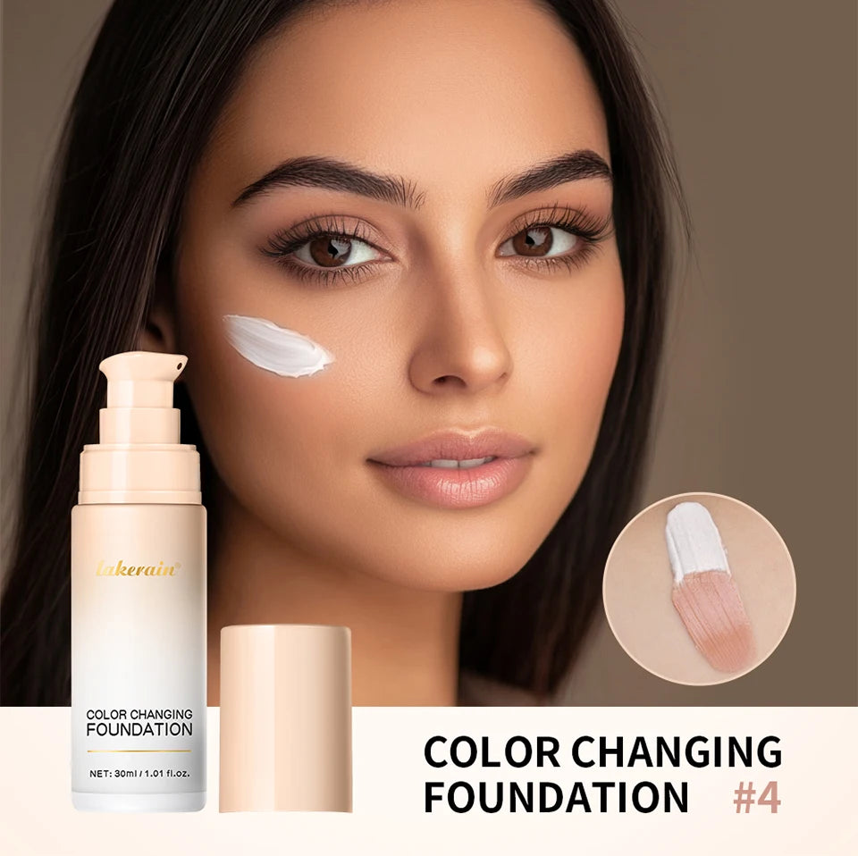 Daily Makeup Routine Color Changing Foundation For Flawless Skin Tone - 9