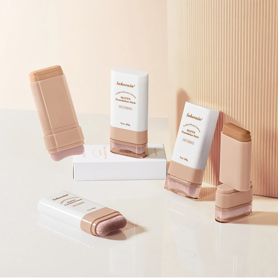 Travel makeup routine Matte Foundation Stick for smooth coverage - 19