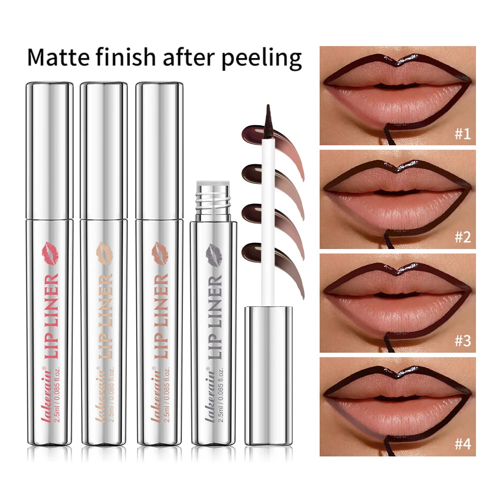 Daily Makeup Peel Off Lip Liner Tattoo for Long Lasting Waterproof Wear - 25