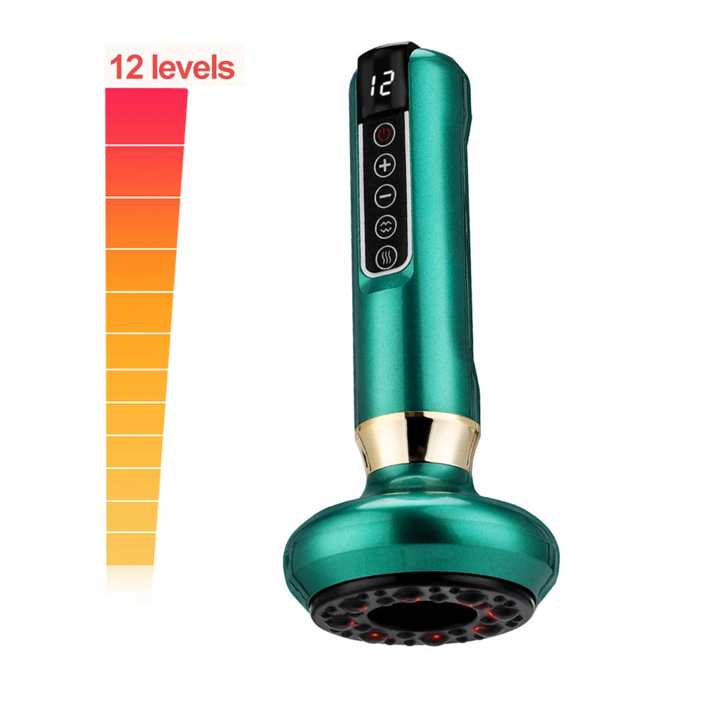 Home relaxation electric cupping massager for soothing body muscle ache - 33